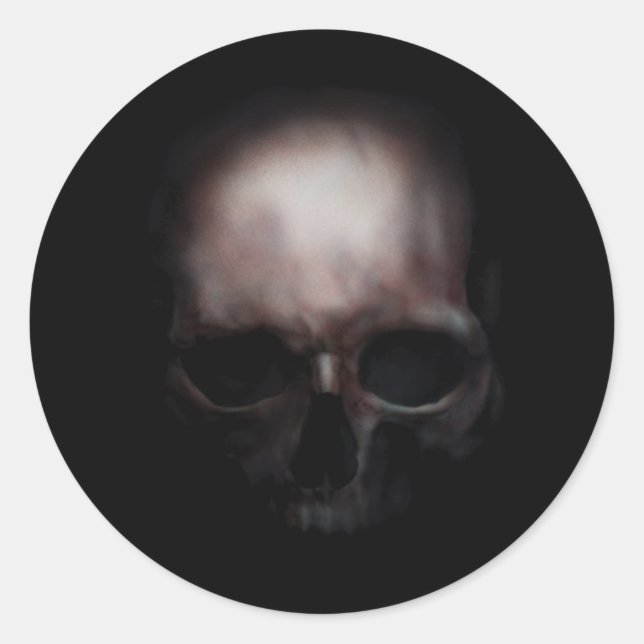 klassisch runder aufkleber (Vorderseite)