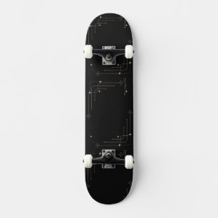Klassisch Schwarz Skateboard