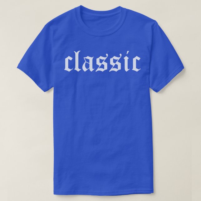 klassisch T-Shirt (Design vorne)