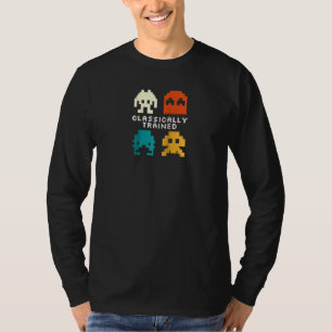 Klassisch trainiert - Vintages Retro Gaming Raglan T-Shirt