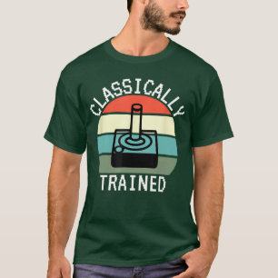 Klassisch trainierter Gaming-Joystick Lustiges Vid T-Shirt