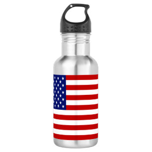 Klassisch und cool amerikanische Flagge Patriotisc Edelstahlflasche
