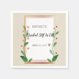 Klassisch und elegant gepflegt serviette