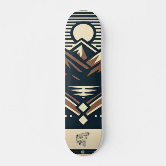 Klassisch/Vintag draußen/Wildnis Skateboard (Vorne)