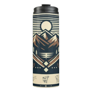 Klassisch/Vintag draußen/Wildnis Thermosbecher