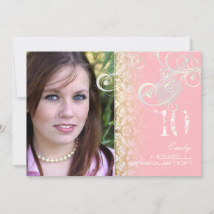 Klassisch Vintage/Grunge/Swirls/Damask/Abstufungen Einladung