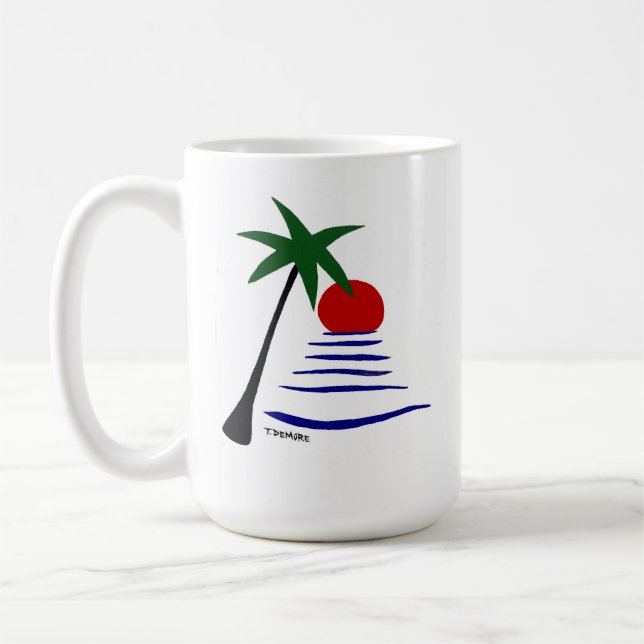 Klassische 15 oz Kaffee-Tasse Kaffeetasse (Links)