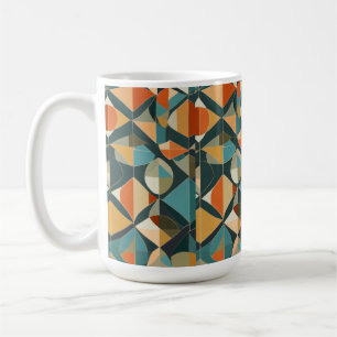 Klassische 15 oz Tasse - Minimalistische geometris