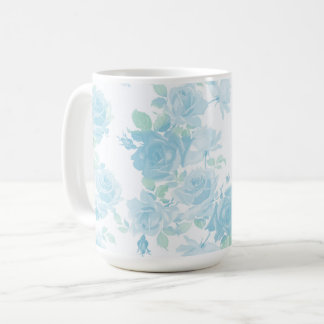 Klassische 15oz Tasse in Elzbieta aqua basil