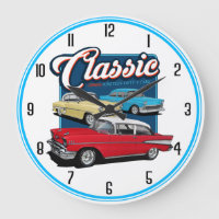 Klassische 50er-Jahre-Autos