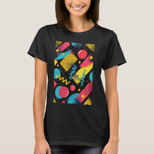 Klassische 80er Art Synthwave Art T-Shirt
