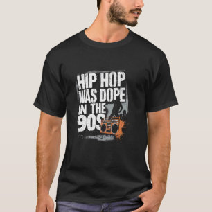 Klassische 90er Hip Hop Vibes Echte Rap Kultur T-Shirt