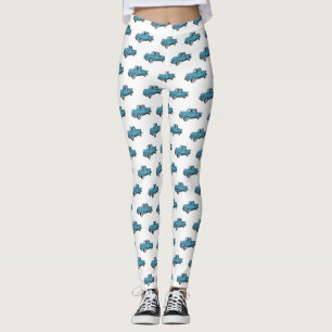 Klassische Abbildung des Cartoon eines LKW Leggings