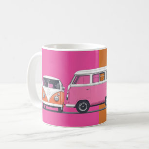 Klassische amerikanische Autos Wandkunst Druck, Vi Kaffeetasse