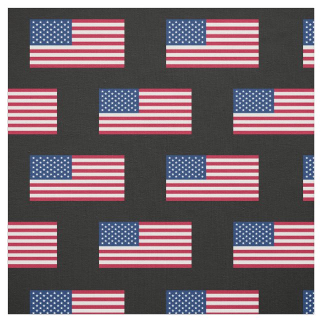 Klassische amerikanische Flagge Stoff (Muster)