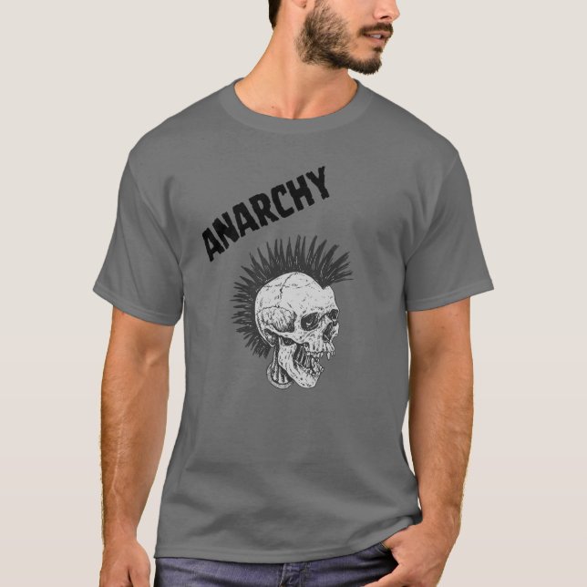 Klassische Anarchie T-Shirt (Vorderseite)