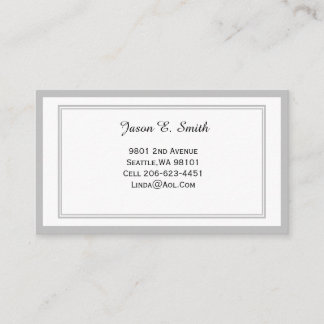 Klassische Anrufkarte Telefonnummerkarte