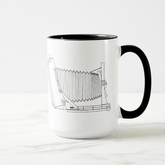 Klassische Ansicht-Kamera-Tasse Tasse (Rechts)