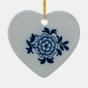 Klassische Antiquitäten-Delfter Blaue Fliese - Flo Keramikornament