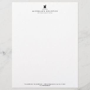Klassische Apotheke Holistische Medizin Letterhead Briefbogen