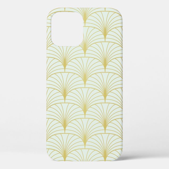 Klassische Art Deco Nahtloses Muster. Geometric St Case-Mate iPhone Hülle (Rückseite)