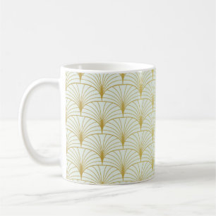 Klassische Art Deco Nahtloses Muster. Geometric St Kaffeetasse