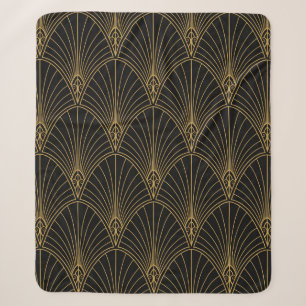 Klassische Art Deco Nahtloses Muster. Geometric St Sherpadecke