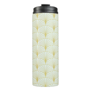 Klassische Art Deco Nahtloses Muster. Geometric St Thermosbecher