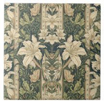 Klassische Art Nouveau Blumenvintage-Ästhetik