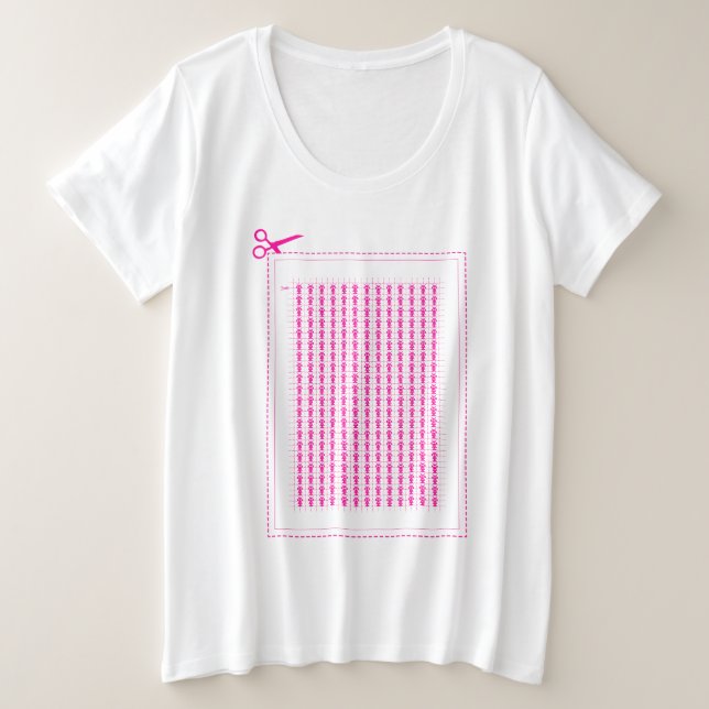 KLASSISCHE ASTRO-SCHUHE GROßE GRÖßE T-Shirt (Design vorne)