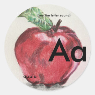 klassische Aufkleber mit 1,5-3 Zoll-Phonics-Buchst