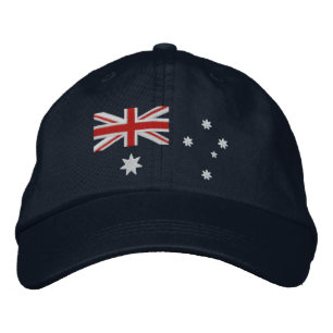 Klassische australische Flaggenstickerei Bestickte Baseballkappe