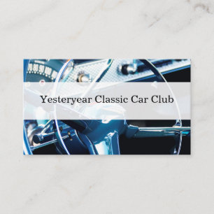 Klassische Auto Club Visitenkarten Einzigartig Visitenkarte