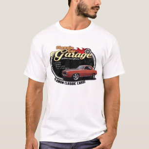 Klassische Auto-Garage Camaro T-Shirt
