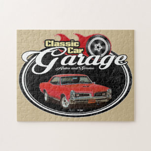 Klassische Auto-Garage GTO Puzzle