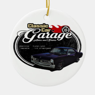 Klassische Auto-Garagen-Gewohnheit GTO Keramik Ornament