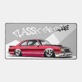 Klassische Autokultur, Sleek Red Lowrider Schreibtischunterlage