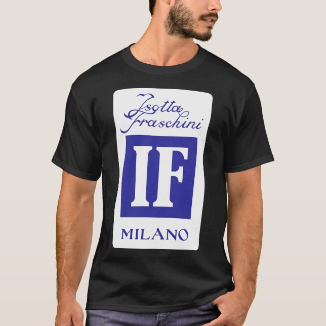 Klassische Autologos Isotta Fraschini Klassischer  T-Shirt (Vorderseite)