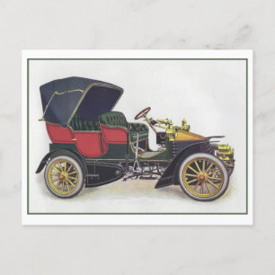 Klassische Automobil-/Autopostkarte Postkarte