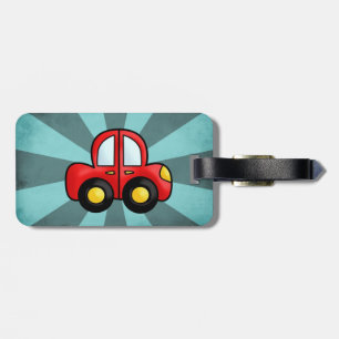 Klassische Automobil-Kunst Retro-Automobil-Druck Gepäckanhänger