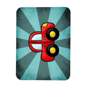 Klassische Automobil-Kunst Retro-Automobil-Druck Magnet