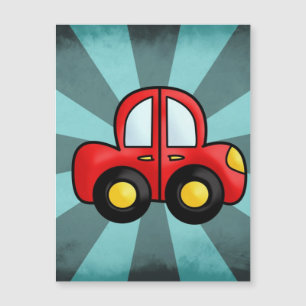 Klassische Automobil-Kunst Retro-Automobil-Druck Magnetkarte