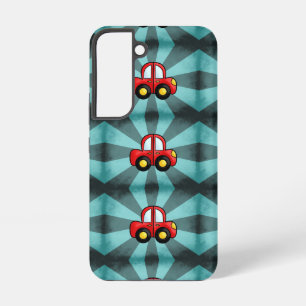 Klassische Automobil-Kunst Retro-Automobil-Druck Samsung Galaxy Hülle