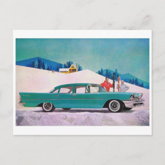 Klassische Automobil-Postkarte Postkarte