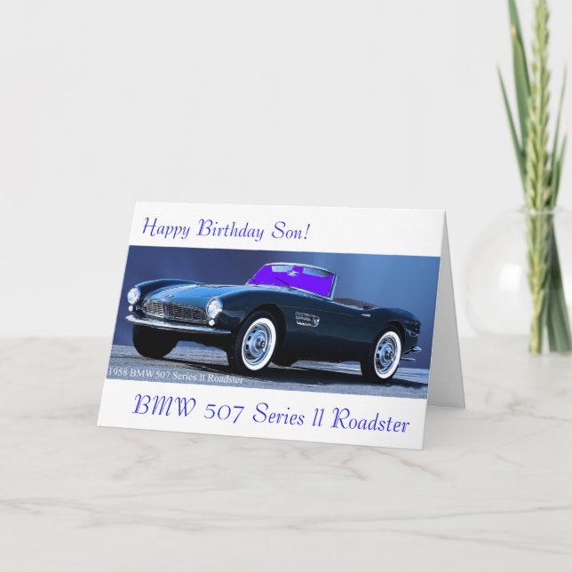 Klassische Autopostkarte Karte (Vorderseite)