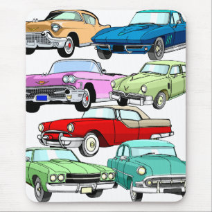 Klassische Autos Mousepad