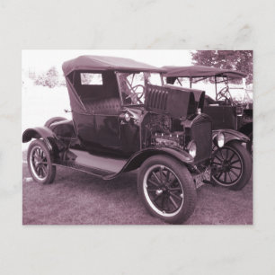 Klassische Autos Postkarte