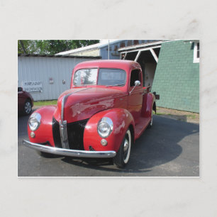 Klassische Autos Postkarte