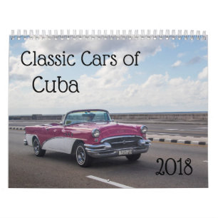 Klassische Autos von Kuba Kalender