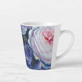 Klassische barocke Rose Blumendesign Milchtasse